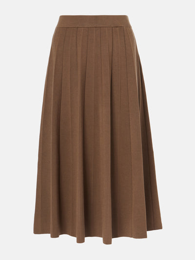 Joseph Silk-blend midi skirt at Collagerie