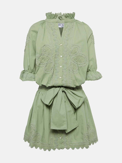 Juliette Dunn Cotton poplin shirt dress at Collagerie