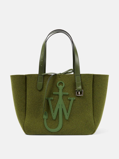 JW Anderson Green belt tote bag at Collagerie