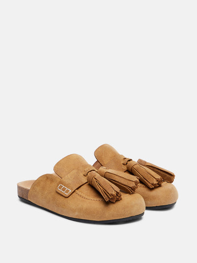 JW Anderson Suede mules at Collagerie