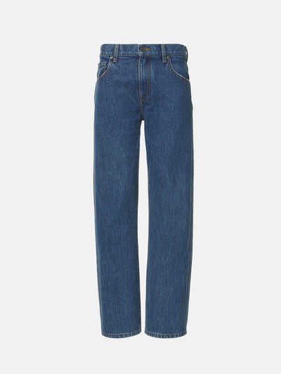 Khaite Kerrie mid-rise wide-leg jeans at Collagerie