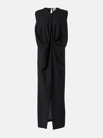 Khaite Niel wool and mohair maxi dress at Collagerie