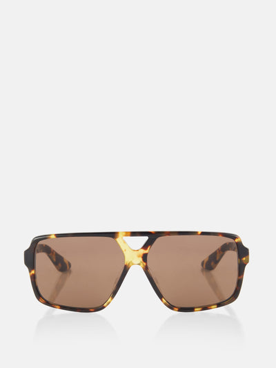 Khaite X Oliver Peoples Square sunglasses at Collagerie