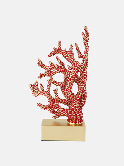L'Objet Coral bookend at Collagerie