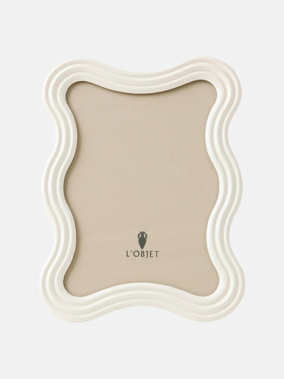 L'Objet Ripple enamel picture frame at Collagerie