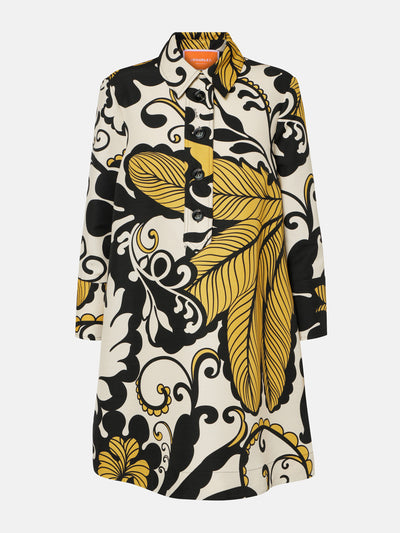 La DoubleJ Artemis floral wool-blend min idress at Collagerie