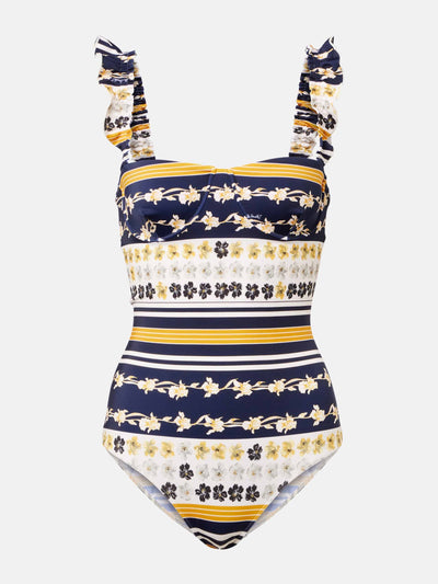 La DoubleJ Boop floral swimsuit at Collagerie