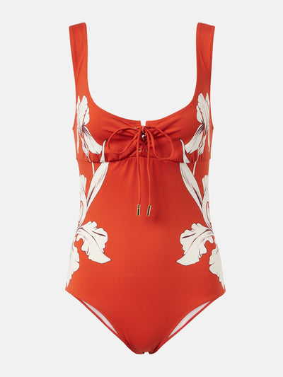 La DoubleJ Sunset floral swimsuit at Collagerie