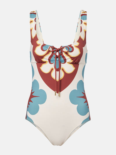 La DoubleJ Sunset printed swimsuit at Collagerie