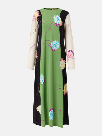 La DoubleJ Swing printed jersey maxi dress at Collagerie
