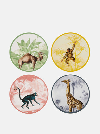 Les Ottomans La Menagerie Ottomane placemats (set of 4) at Collagerie