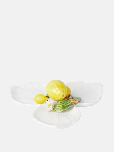 Les Ottomans Lemon ceramic tray at Collagerie