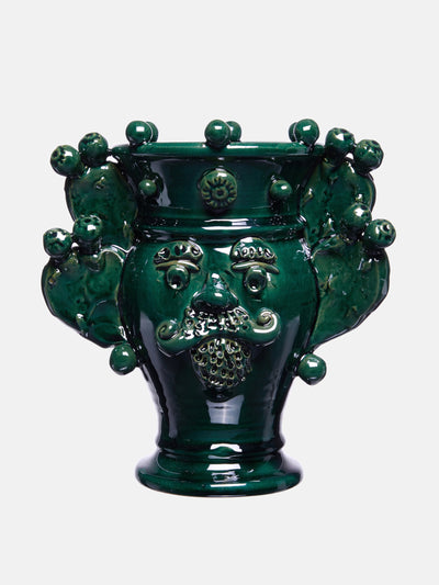 Les Ottomans Sicilian ceramic vase at Collagerie