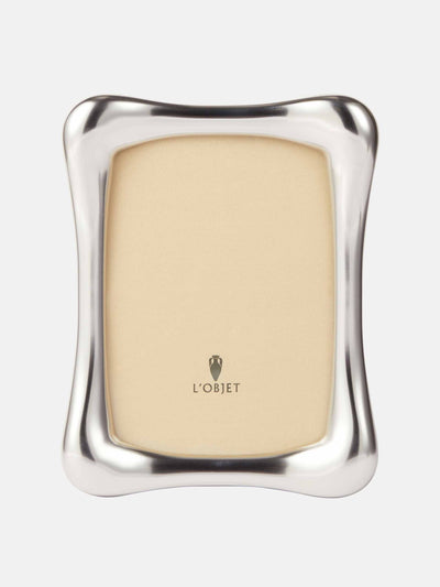 L'Objet Anton platinum-plated picture frame at Collagerie