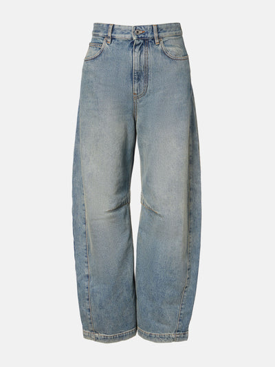 Loewe Anagram barrel-leg jeans at Collagerie