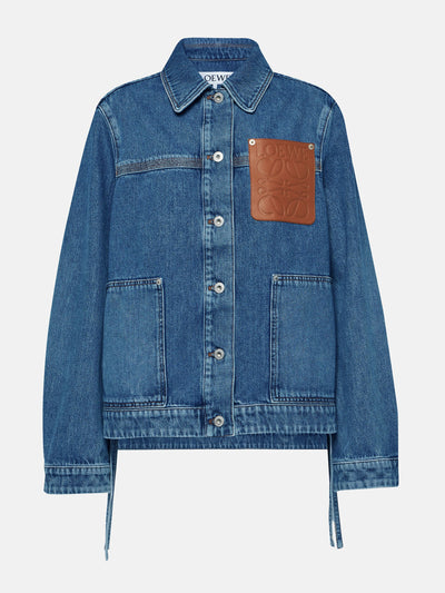 Loewe Anagram denim jacket at Collagerie