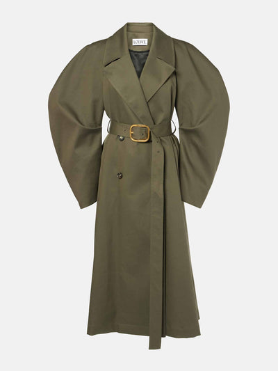 Loewe Cotton trench coat at Collagerie