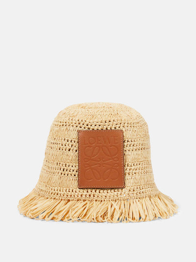 Loewe Anagram crochet hat at Collagerie