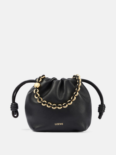 Loewe Flamenco leather shoulder bag at Collagerie