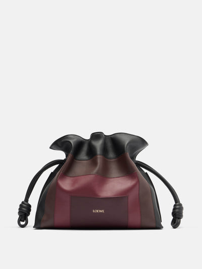 Loewe Flamenco Medium leather clutch at Collagerie