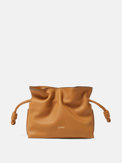 Loewe Flamenco Mini leather clutch at Collagerie