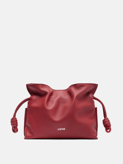 Loewe Flamenco Mini leather clutch at Collagerie