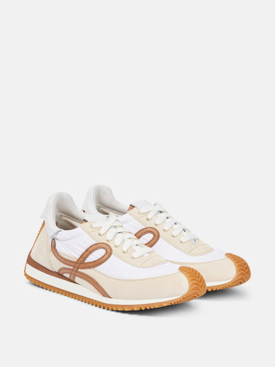 Loewe Flow Runner 2.0 suede sneakers at Collagerie