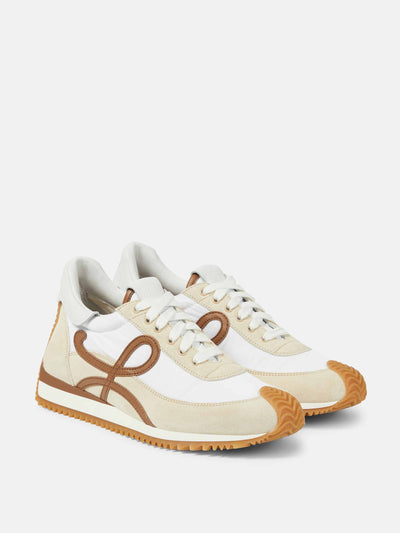 Loewe Flow Runner suede sneakers at Collagerie