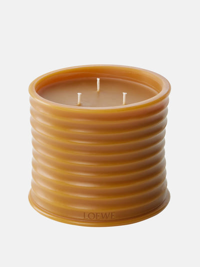 Loewe Home Scents Bronze beeswax medium scented candle at Collagerie