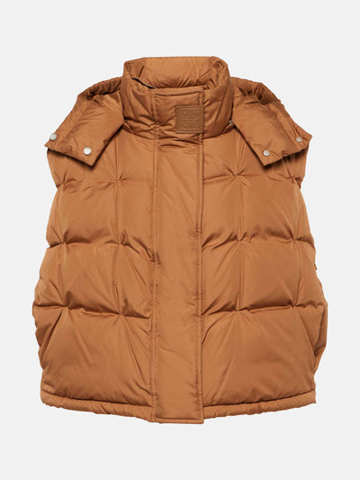 Loewe Oversized puffer vest at Collagerie