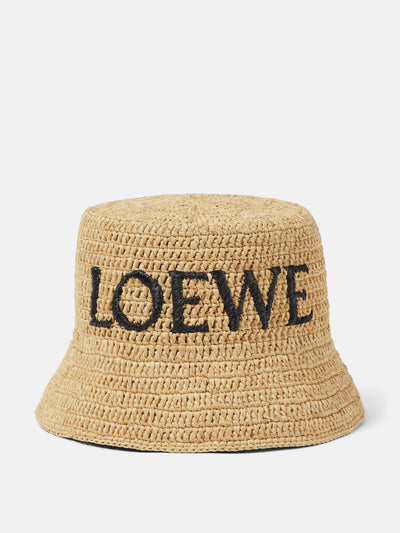 Loewe Logo bucket hat at Collagerie