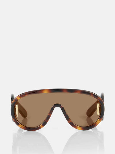 Loewe Paula's Ibiza Wave shield sunglasses at Collagerie