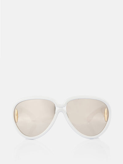 Loewe Paula's Ibiza Pilot Mask aviator sunglasses at Collagerie