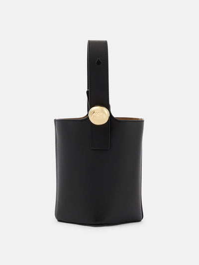 Loewe Pebble Mini leather bucket bag at Collagerie