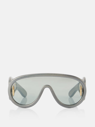 Loewe Paula's Ibiza Wave shield sunglasses at Collagerie