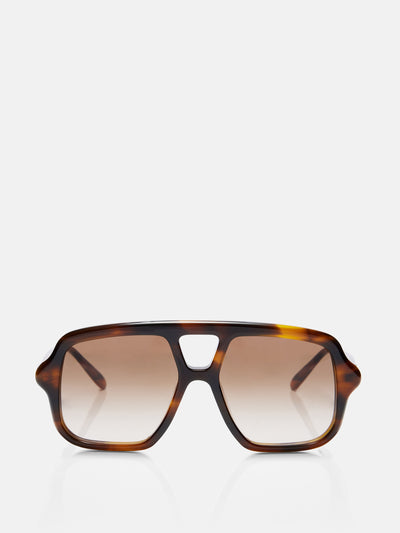 Loewe Slim aviator sunglasses at Collagerie
