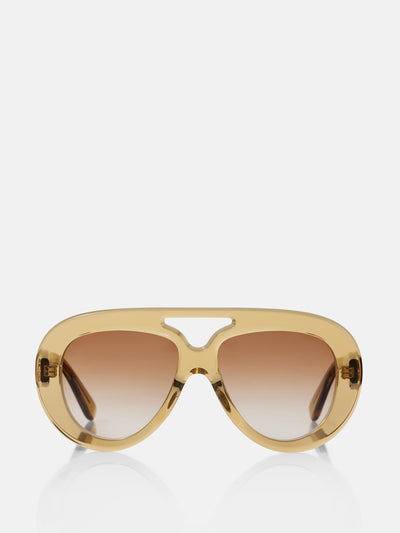 Loewe Spoiler aviator sunglasses at Collagerie