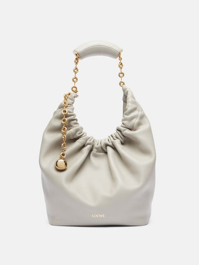 Loewe Squeeze Small leather shoulder bag at Collagerie