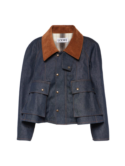 Loewe Trapeze denim jacket at Collagerie