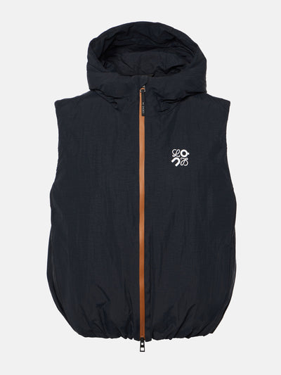 Loewe X On Logo technical puffer vest at Collagerie