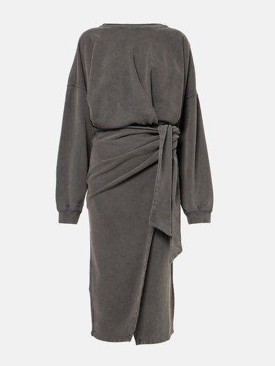 Marant Étoile Sandrina cotton jersey sweatshirt dress at Collagerie