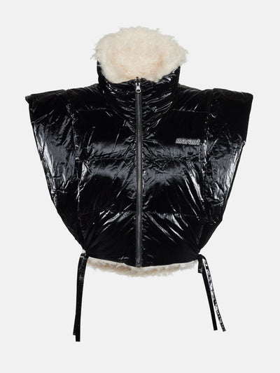 Marant Étoile Cody satin puffer jacket at Collagerie