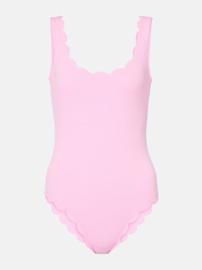 Marysia Palm Springs scalloped swimsuit at Collagerie