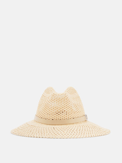 Max Mara Marocco paper straw sunhat at Collagerie