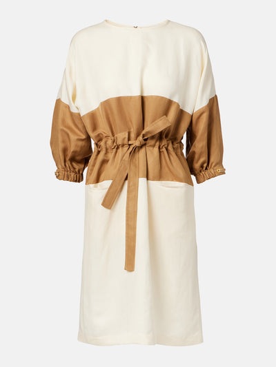 Max Mara Vasto linen and silk sweater dress at Collagerie