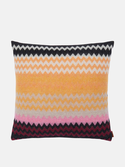 Missoni Humbert Zig Zag wool-blend cushion at Collagerie