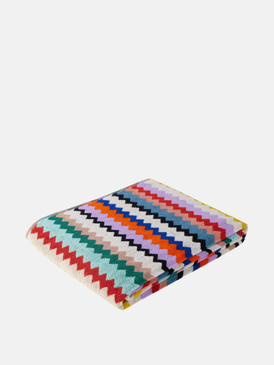 Missoni Riverbero cotton terry beach towel at Collagerie