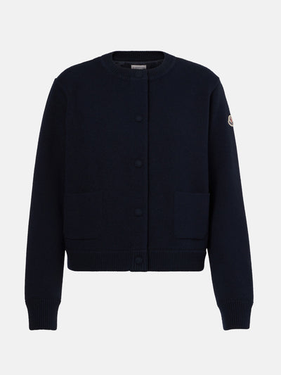 Moncler Down cardigan at Collagerie