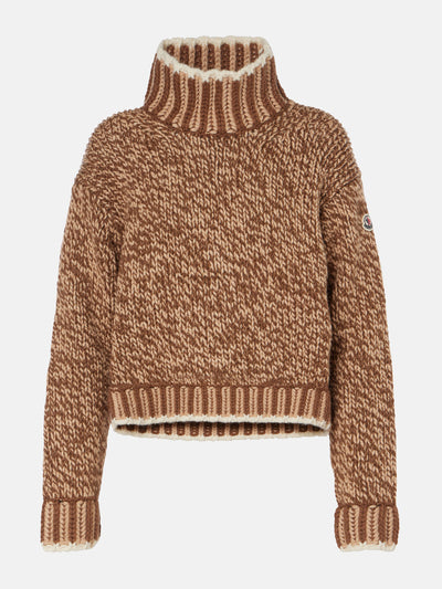 Moncler Wool-blend sweater at Collagerie