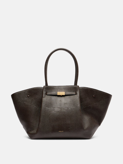 Demellier New York leather tote bag at Collagerie